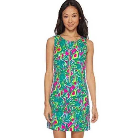 HOLY GRAIL Lilly Pulitzer Guac and Roll Mila Shift Dress - Picture 3 of 15